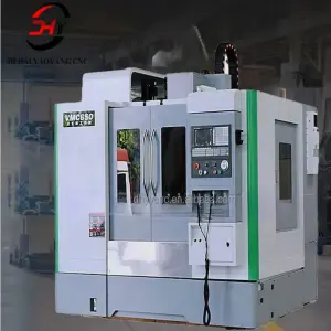 High Speed Cnc Milling Machine Metal 3 Axis Max Duty Travel Key Motor Miller Training Power
