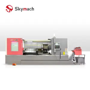 BR85 CNC Turning Milling Center High Precision Slant Bed 850mm Swing 12 Station Turret for Shaft Tube Disc Parts Machining