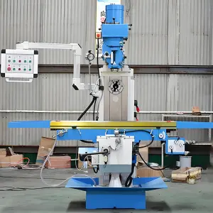 High-Precision Vertical Turret Milling Machine Lightweight High-Accuracy Universal Table Milling Machine