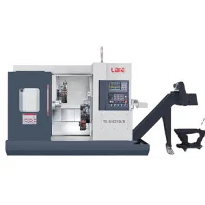 High-Precision Dual-Spindle Dual-Turret CNC Turning and Milling Center