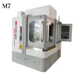 M7 Vertical CNC Milling Machine BT30 Spindle Mitsubishi Control Heavy Duty Single for High-Speed Aluminum Steel Metal Processing