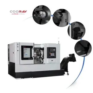 CRL200ML Live Turret Slant Bed Tailstock CNC Turning Milling Compound Machining Center Lathe