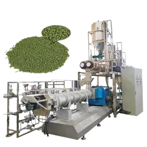 3ton/h Aquatic Fish Feed Pellet Processing Machinery Extruder for Floating Sinking Fish Food Production Line