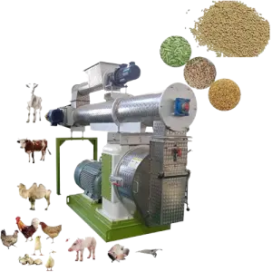 Livestock Pellet Feed Cattle Pelletizer Machine for Animal Feed Pellet Machine Mill Feed Processing Machine