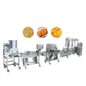 Frying Potato Chips Line French Fries Processed Machine