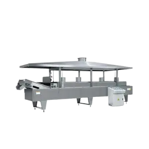 Automatic Fryer 2D and 3D Pellet Snack Food Continuous Fryer Machine