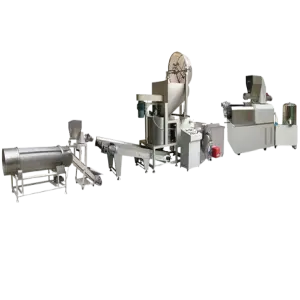 High-Capacity Automation Fried Snack Making Machine Industrial Fried Snacks Process Line