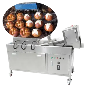 Commercial Conveyor Automated Deep Fryer for Fried Chicken Rice French Fries Production Line