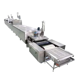 Full Automatic Bread Maker Machine Lavash Pita Bread Production Line Tunnel Oven Tortilla Roti Making Machine