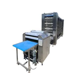 18300pcs/h Flatbread Lavash Production Line Layered Cooling Stacking Process Automation