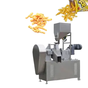 Nik Naks cheetos Twist Snacks Food Kurkure Snack Manufacturing Machine Equipment Baked Fried Kurkure Making Machinery