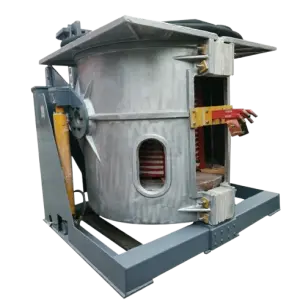 High Efficiency Metal Melting Furnace Recycle Scrap Metals Copper with Low Power Consumption