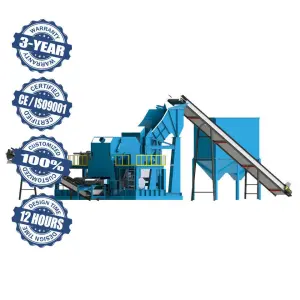 Technology Scrap Shredder Machine Metal Shredder Machine for Copper Cables Scrap Metal Shredder Shreds Metal