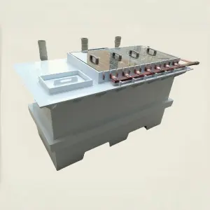 Automatic Scrap Copper Electrolysis Refining Machine 3kg/24h Copper Cathode Making Machine