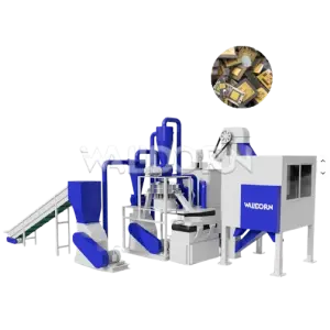 Gold Recovery Plant Scrap Mother Board Computers Cellphone E Waste Scrap Recycling Machines