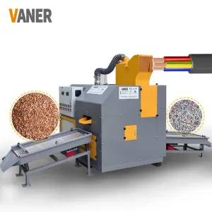 V-C06 80-120KG/H Cable Granulator Machine Recycle Waste Cable Wires Copper Wire Granulating Machine for Recover Copper