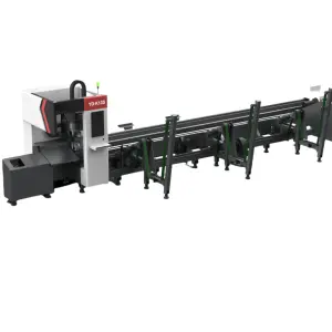 Fully Automatic Tube Loading and Unloading Laser Pipe Cutting Machine, High - Precision for Industrial Metal Processing