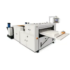 HKA-1400/1600 Jumbo Roll Sheet Cutting Machine for A4 A3 Hamburg Paper PVC PET Laminated Film Schneider Motor Gear Bearing