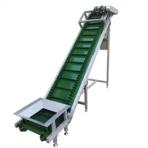 Z Type Conveyor Belting Inclined Modular Conveyor Belt Automatic PVC Belt Conveyor
