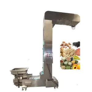 Z-Type Bucket Elevator and Conveyor for Food Industry Automatic Material Lifting System for Salt Rice Oats-Food Grade