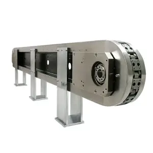 KNK Precision Link Circular Guide Rail Circulating Conveyor Automatic Assembly Line Curved Linear Rail Curve Conveyor