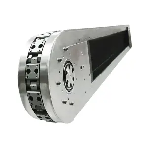 High Speed Link Conveyors Circular Conveyor Line Curved Guide Rail Automatic System Precision ±0.005 Link Conveyor