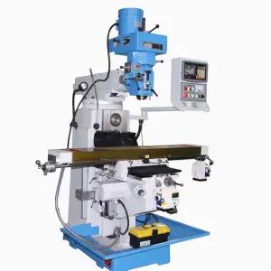 4H Vertical Milling Machine Table 1500x360mm Multi-functional CNC Milling Machine ISO40/ISO50 Spindle Rotates Around the Y Axis