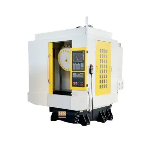 Vmc T6 Small CNC Drilling Tapping and Milling Machine Heavy-duty 3-axis CNC Vertical Machining Center BT30 Spindle Taper