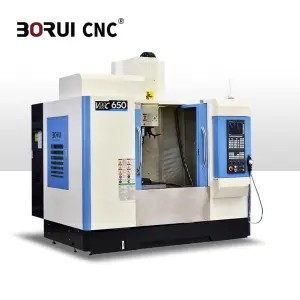 VMC650 Compact CNC Vertical Machining Center with Taiwan Spindle and Automatic Tool Changing System
