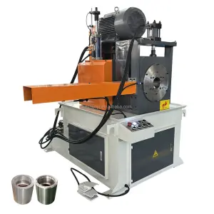Industrial Hydraulic/Pneumatic Chamfering Machine Semi-Auto Single Head Pipe Beveling Tool Steel Tube Processing