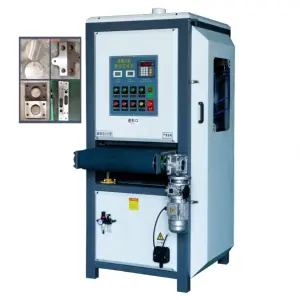 Laser Cutting Aluminum Stainless Steel Sheet Metal Grinders Belt Sander Machine Metal Deburring Sanding Machine