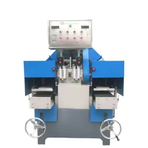 Hydraulic Double-Head Nylon Wheel Sander for Metal Tools - 2-3X Faster, High-Precision Grinding for Curved/Flat/Bevel Edges