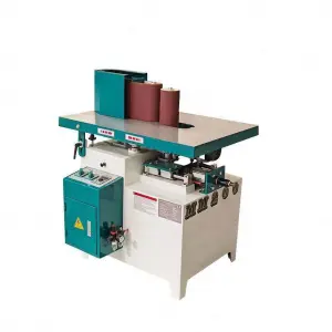 TEBAK XJ-36 Vertical Roller Belt Bending Plate Woodworking Sanding Machine