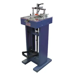 TS J19 s Manual Joint Machine  Underpinner V Nail Frame Joiners Foot Operated Underpinner frame making machine