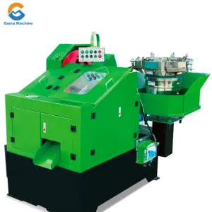 Automatic Stainless Steel Screw Nail Thread Rolling Machine with Motor for Drywall Nails-High Speed Production Line