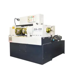 Z28-200 Model Two Rollers Hydraulic Thread Rolling Machine10-65mm Steel Rod Thread Making Machine
