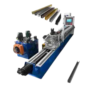 Fast Speed Metal U Channel Roll Forming Machine Metal Stud Making Machine