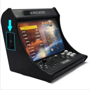 24 Inch IPS Screen Arcade Commercial Game Console Coin-operated Fighting Machine Game 3D Desktop Double All-in-one 8000 in 1