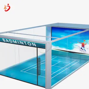 Smart AR Badminton Simulator Interactive Indoor Sports Training Equipment with Projection Technology Sports & Entertainment