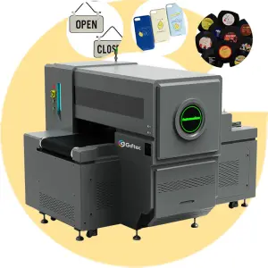 AI UV Conveyor Printer 1300mm Width Auto Vision Positioning Camera for Gifts Crafts