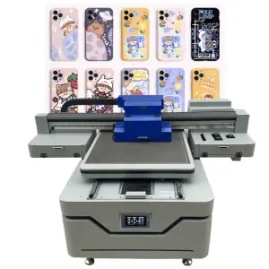 Visual Camera CCD Positioning A1 6090 UV Flatbed Printer for Glass/Wood/Metal/PVC/Leather Printing Machine