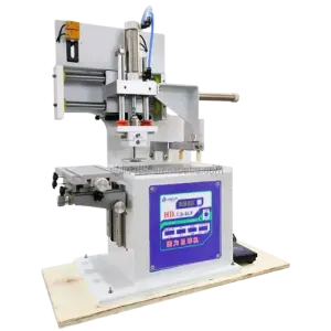 Mini Single-Color Semi-Automatic Pad Printing Machine for Paper Label Printing with Automatic Grade Motor Gear Core Components