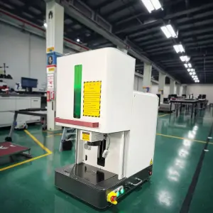 Jewelry Laser Engraving Machine for Gold Silver Pendants Rings Necklace-Supports DST and DXF Format