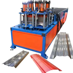 Three-Line Fence Wall Panel Roll Forming Machine Specialized Tile Making Machinery