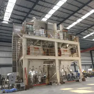 High Efficiency Dry Powder Mortar Production Line Wall Putty Plaster Sand Cement Mixer Ceramic Tile Adhesive Glue Making Machine
