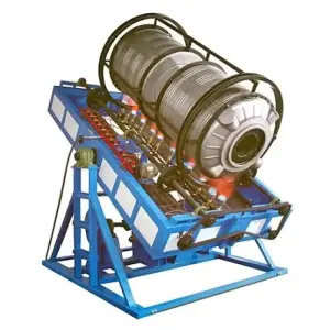 Open Flame Rock n Roll Rotational Moulding Machine