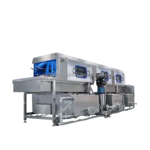 Automatic Industrial Electric and Steam Washing Plastic Pallet Tray Vegetable Basket Crate Washing Machine