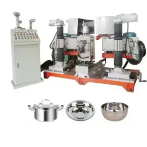 CNC Tank Mirror Pot Inner Polishing Machine Stainless Steel Kitchenware Electric Automatic Polishing Equipment