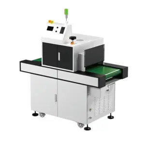 UV LED Curing Conveyor with 300*100mm LED UV Curing Lamp for UV Adhesive