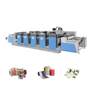 FBN-950-4C High Speed Automatic Flexo Printing Machine Condition Letterpress for Paper Bag Plastic Bag Label Printer